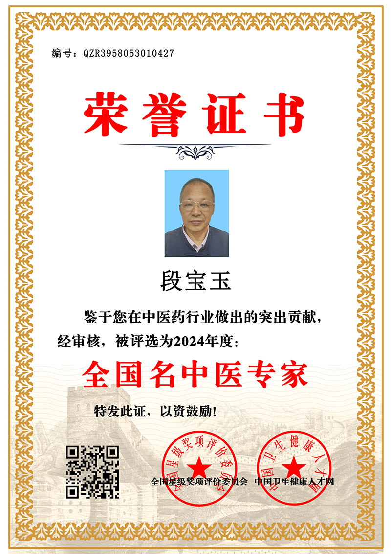 段宝玉 QZR3958053010427