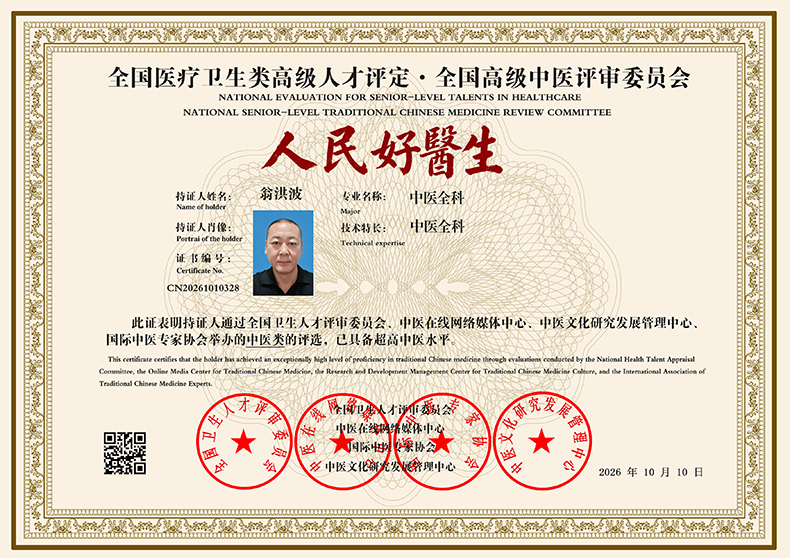 翁洪波 CN20261010328